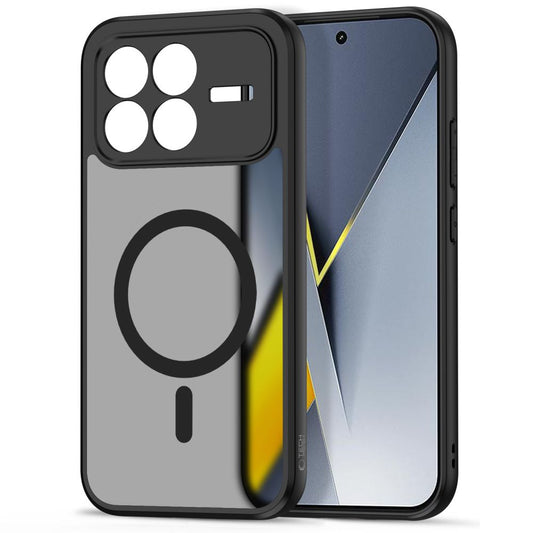 Futrola MagSafe za Xiaomi Poco F8 Pro, Tech-Protect, Magmat, Crna