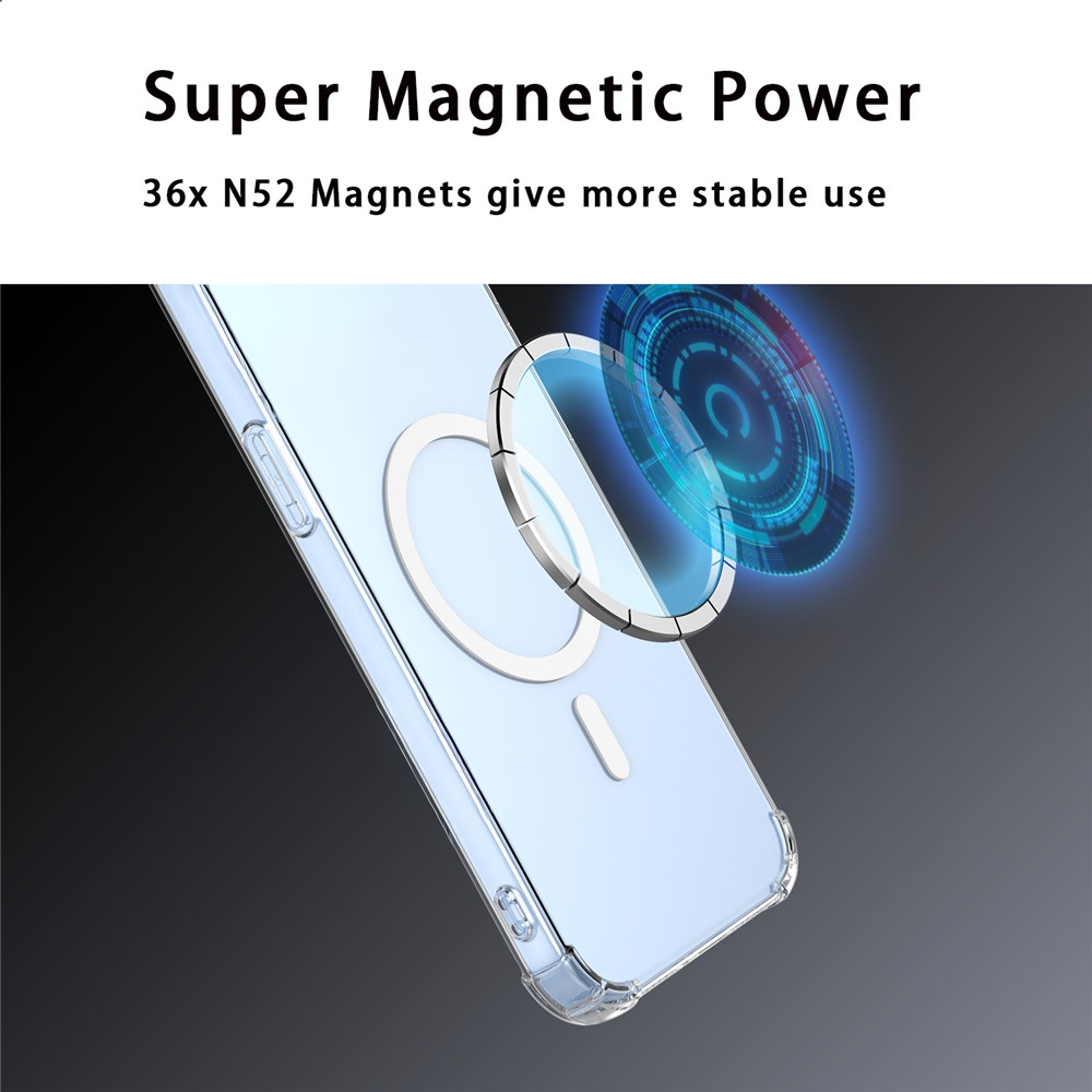 MagSafe futrola za Xiaomi 17T, OEM, Shockproof, Providna