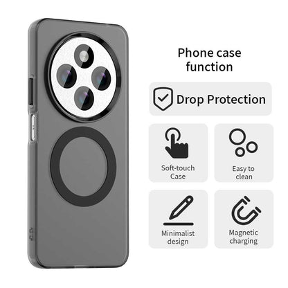 MagSafe futrola za Xiaomi Poco C75 / Redmi 14C, Techsuit, CandyCase, Crna