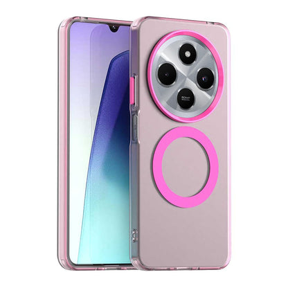 MagSafe futrola za Xiaomi Poco C75 / Redmi 14C, Techsuit, CandyCase, Roze