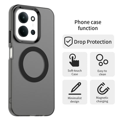 MagSafe futrola za Xiaomi Poco C85 4G / Redmi 15C 5G / 15C 4G, Techsuit, CandyCase, Crna