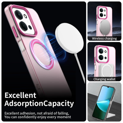 MagSafe futrola za Xiaomi Poco C85 4G / Redmi 15C 5G / 15C 4G, Techsuit, CandyCase, Roze