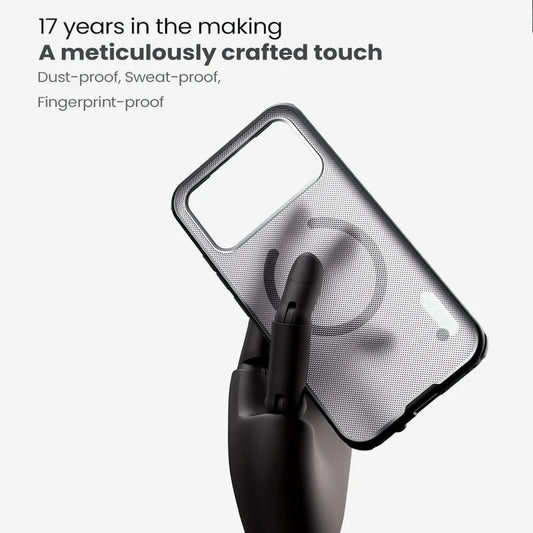 MagSafe futrola za Xiaomi Poco F8 Ultra, Nillkin, Super Shield Pro, Crna Providna