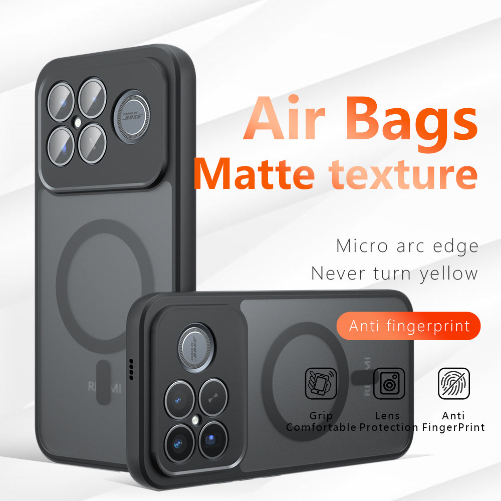 Futrola MagSafe za Xiaomi Poco F8 Ultra, Techsuit, PureFrost, Satin Crna