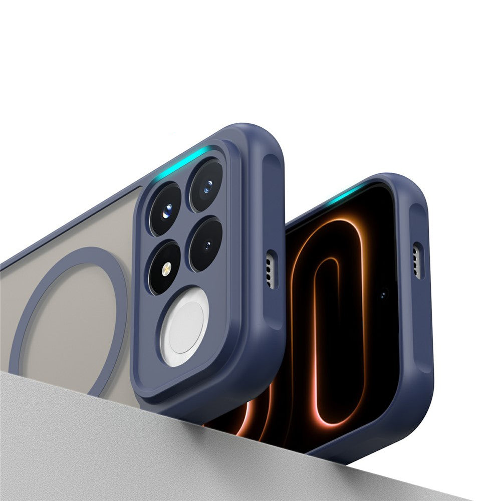 MagSafe maska za Xiaomi Poco F9 Pro, Techsuit, HaloFrost II, teget plava