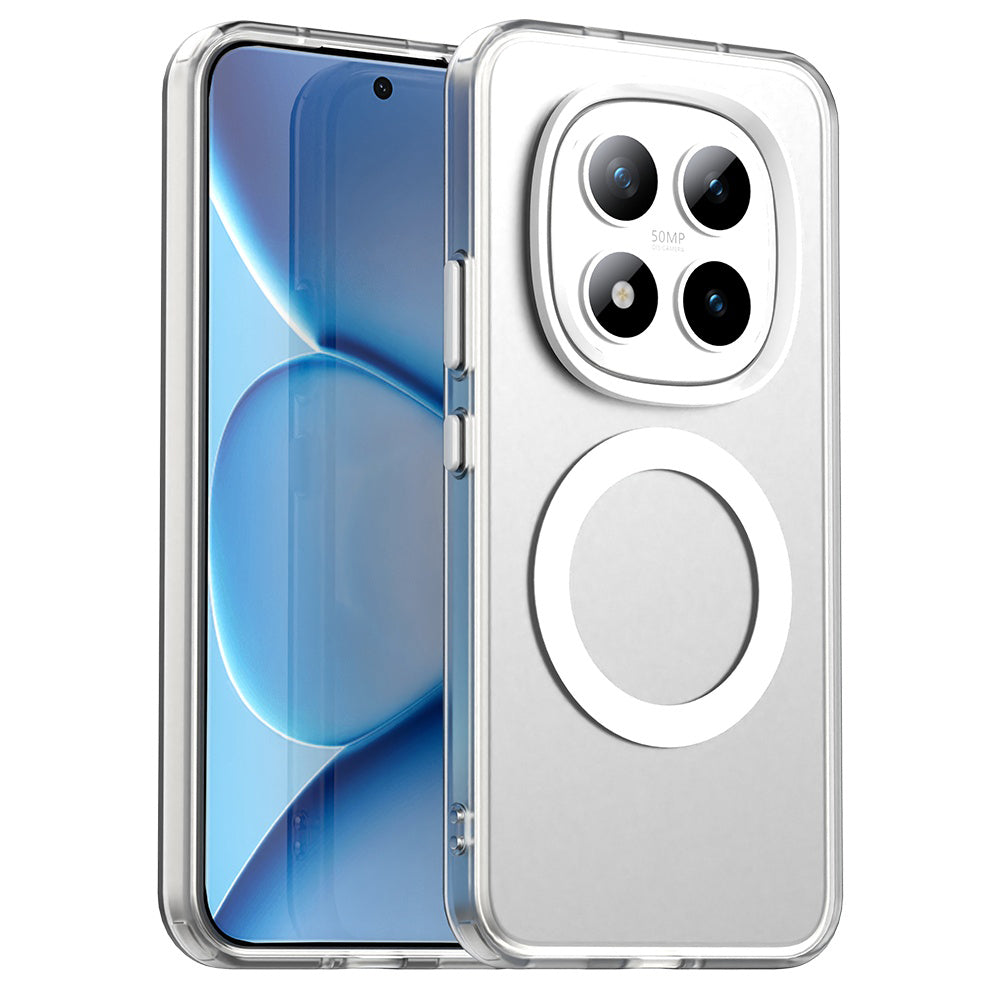 Futrola MagSafe za Xiaomi Poco M8 Pro / Redmi Note 15 Pro+ 5G, Techsuit, CandyCase, Bela