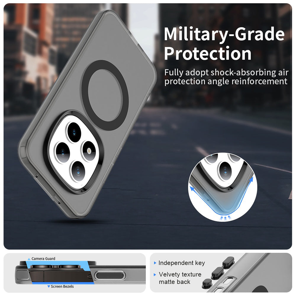 Futrola MagSafe za Xiaomi Poco M8 Pro / Redmi Note 15 Pro+ 5G, Techsuit, CandyCase, Crna