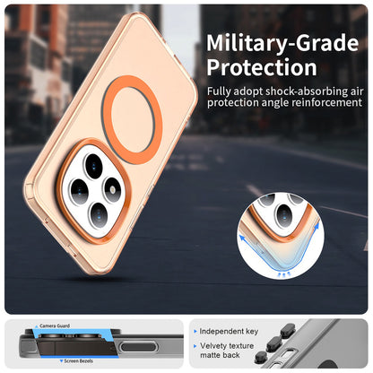 Futrola MagSafe za Xiaomi Poco M8 Pro / Redmi Note 15 Pro+ 5G, Techsuit, CandyCase, Narandžasta