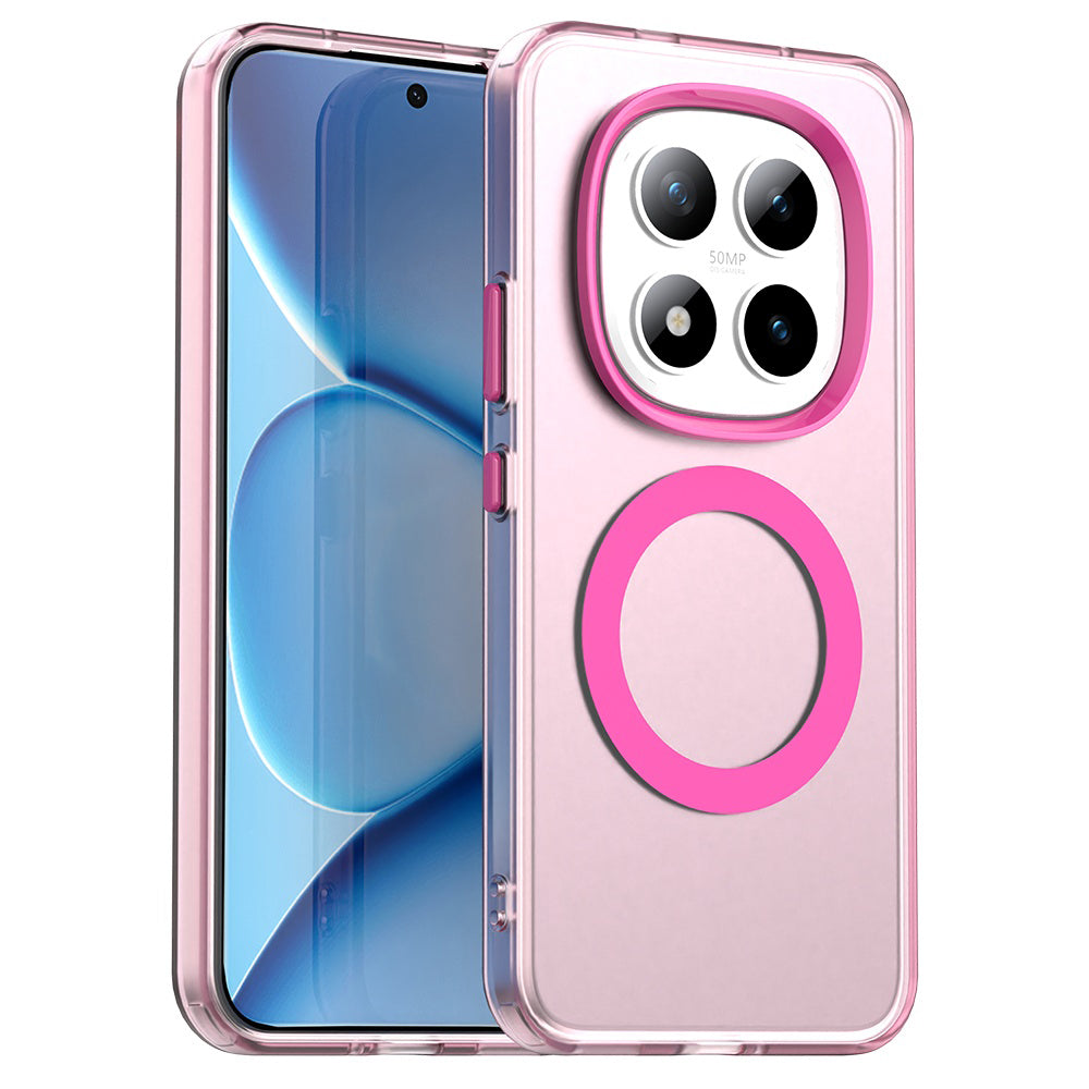 Futrola MagSafe za Xiaomi Poco M8 Pro / Redmi Note 15 Pro+ 5G, Techsuit, CandyCase, Roze