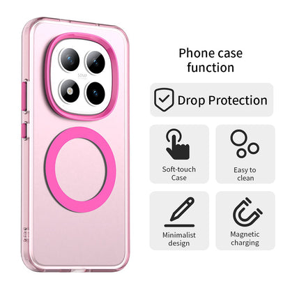 Futrola MagSafe za Xiaomi Poco M8 Pro / Redmi Note 15 Pro+ 5G, Techsuit, CandyCase, Roze