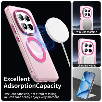 Futrola MagSafe za Xiaomi Poco M8 Pro / Redmi Note 15 Pro+ 5G, Techsuit, CandyCase, Roze