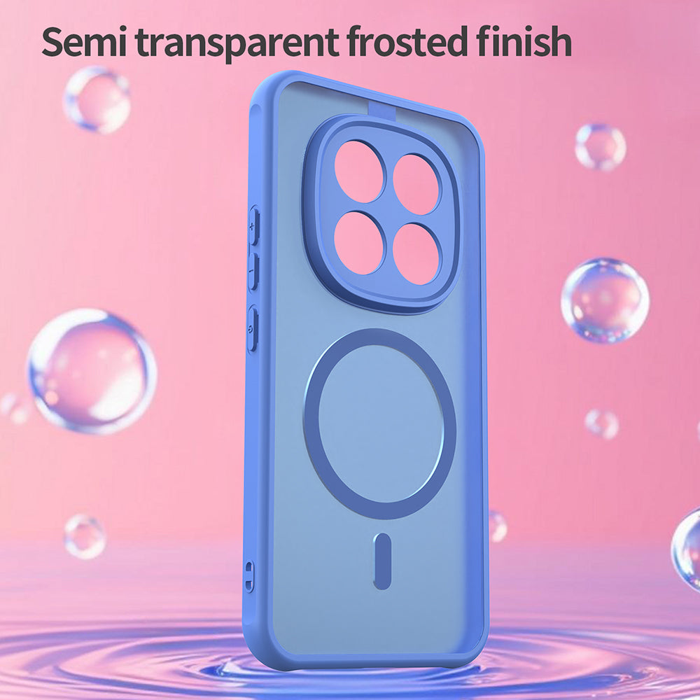 Futrola MagSafe za Xiaomi Poco M8 Pro / Redmi Note 15 Pro+ 5G, Techsuit, HaloFrost II, Plava