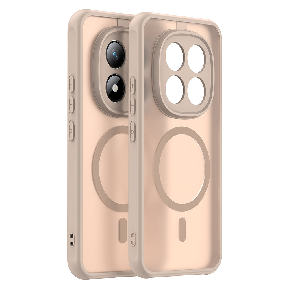 Futrola MagSafe za Xiaomi Poco M8 Pro / Redmi Note 15 Pro+ 5G, Techsuit, HaloFrost II, Zlatna