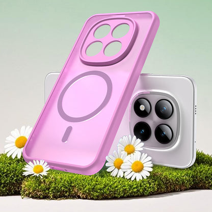 Futrola MagSafe za Xiaomi Poco M8 Pro / Redmi Note 15 Pro+ 5G, Techsuit, HaloFrost II, Roze