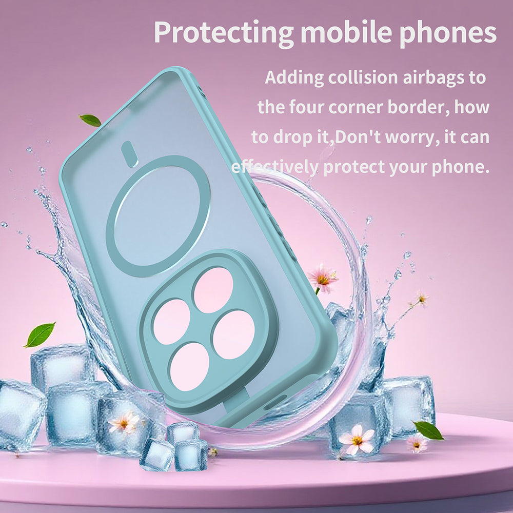 Futrola MagSafe za Xiaomi Poco M8 Pro / Redmi Note 15 Pro+ 5G, Techsuit, HaloFrost II, Svijetlo zelena