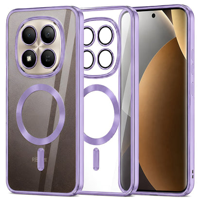 MagSafe futrola za Xiaomi Poco M8 Pro / Redmi Note 15 Pro+ 5G, Techsuit, Luxury Crystal, Svetlo Ljubičasta