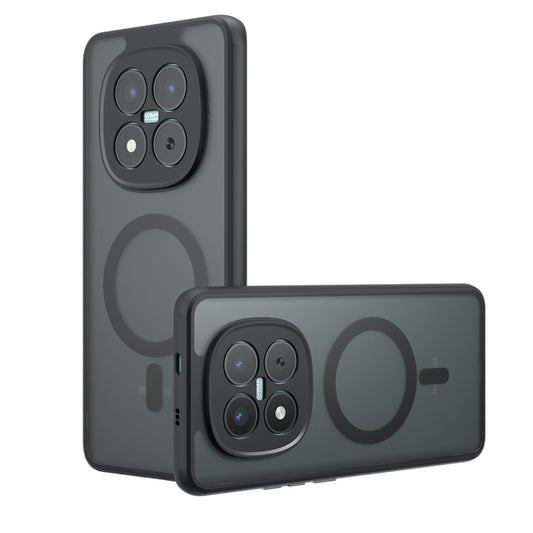 Futrola MagSafe za Xiaomi Poco M8 Pro / Redmi Note 15 Pro+ 5G, Techsuit, PureFrost, Satin Crna