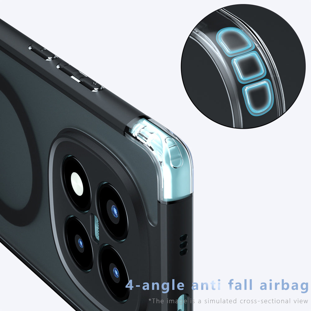 Futrola MagSafe za Xiaomi Poco M8 Pro / Redmi Note 15 Pro+ 5G, Techsuit, PureFrost, Satin Crna