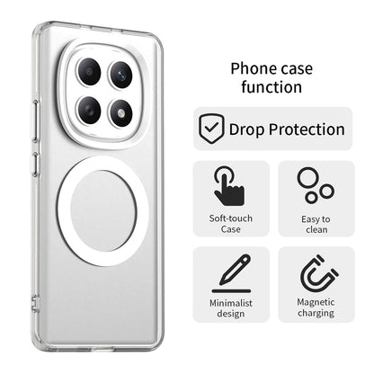 Futrola MagSafe za Xiaomi Poco M8 / Redmi Note 15 5G / Note 15 4G, Techsuit, CandyCase, Bela