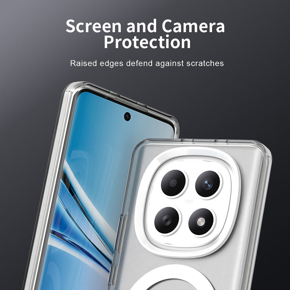 Futrola MagSafe za Xiaomi Poco M8 / Redmi Note 15 5G / Note 15 4G, Techsuit, CandyCase, Bela