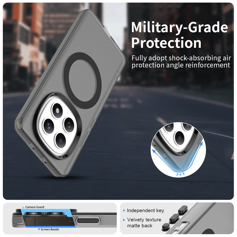 Futrola MagSafe za Xiaomi Poco M8 / Redmi Note 15 5G, Techsuit, CandyCase, Crna