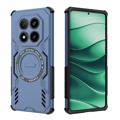 MagSafe futrola za Xiaomi Poco X7 / Redmi Note 14 Pro 5G, Techsuit, ArmorMag, Plava