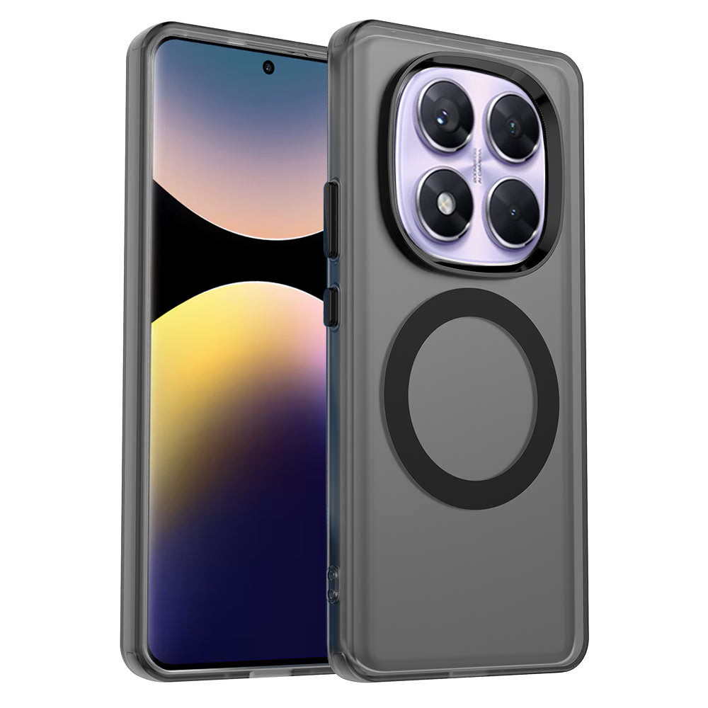 MagSafe futrola za Xiaomi Poco X7 / Redmi Note 14 Pro 5G, Techsuit, CandyCase, Crna