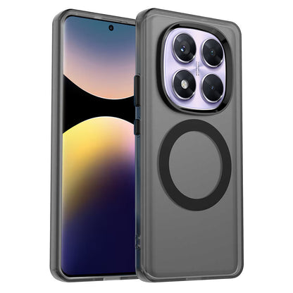 MagSafe futrola za Xiaomi Poco X7 / Redmi Note 14 Pro 5G, Techsuit, CandyCase, Crna