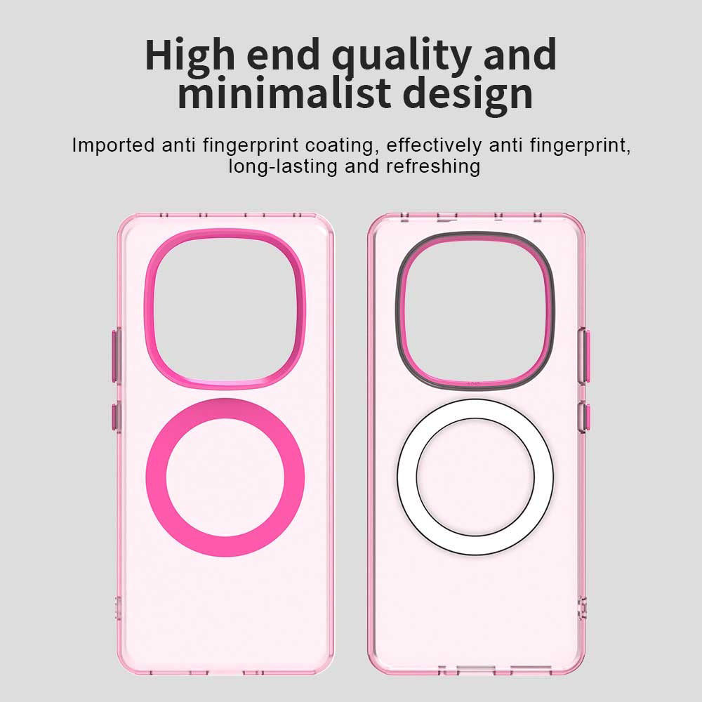 MagSafe futrola za Xiaomi Poco X7 / Redmi Note 14 Pro 5G, Techsuit, CandyCase, Roze