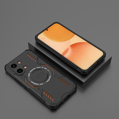 MagSafe futrola za Xiaomi Poco X8 Pro Max, Techsuit, ArmorMag, Crna