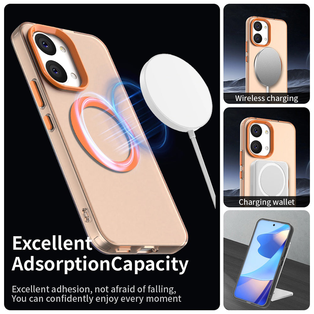 MagSafe futrola za Xiaomi Poco X8 Pro Max, Techsuit, CandyCase, Narandžasta