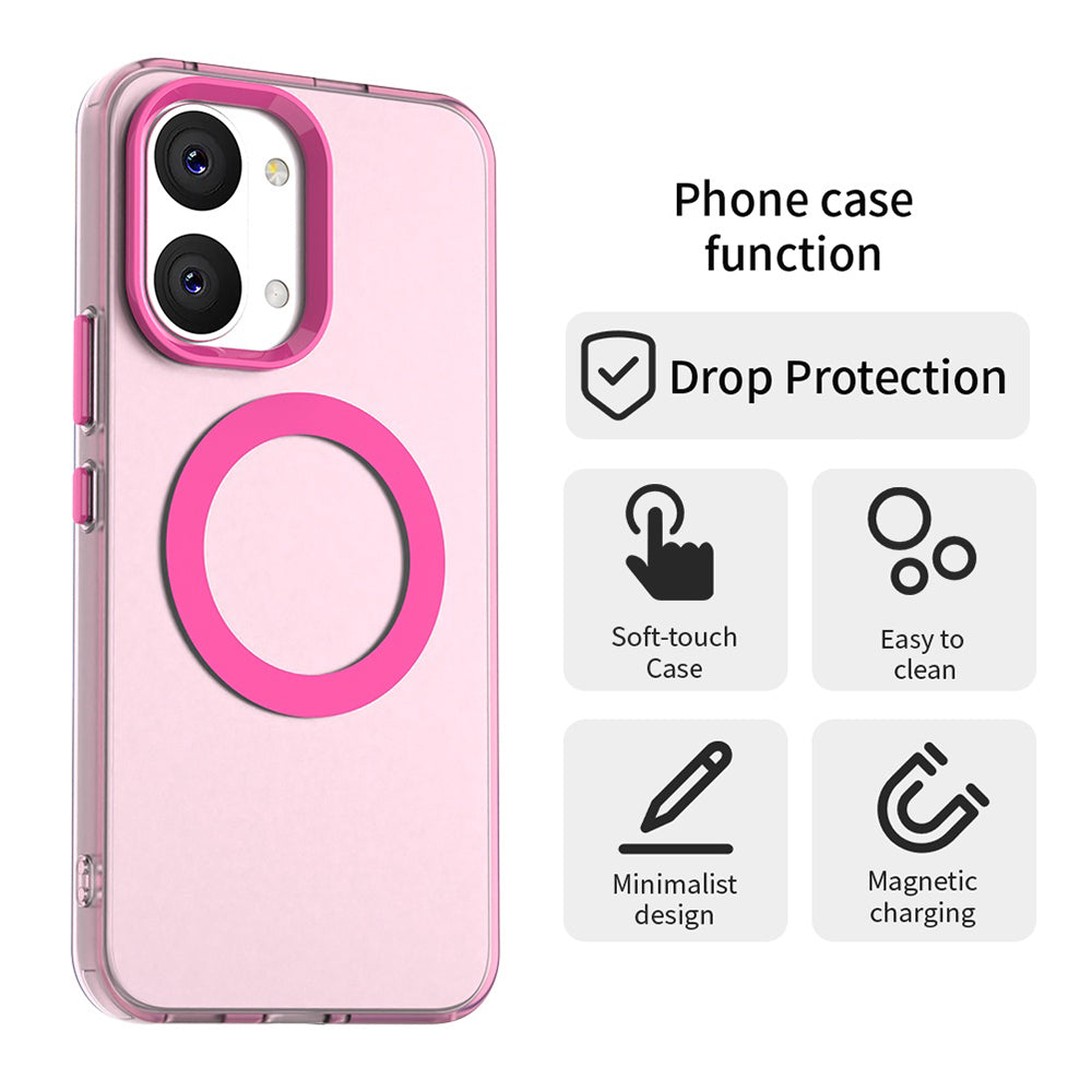 MagSafe futrola za Xiaomi Poco X8 Pro Max, Techsuit, CandyCase, Roze