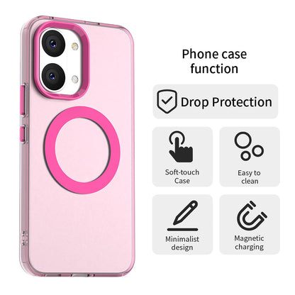 MagSafe futrola za Xiaomi Poco X8 Pro Max, Techsuit, CandyCase, Roze