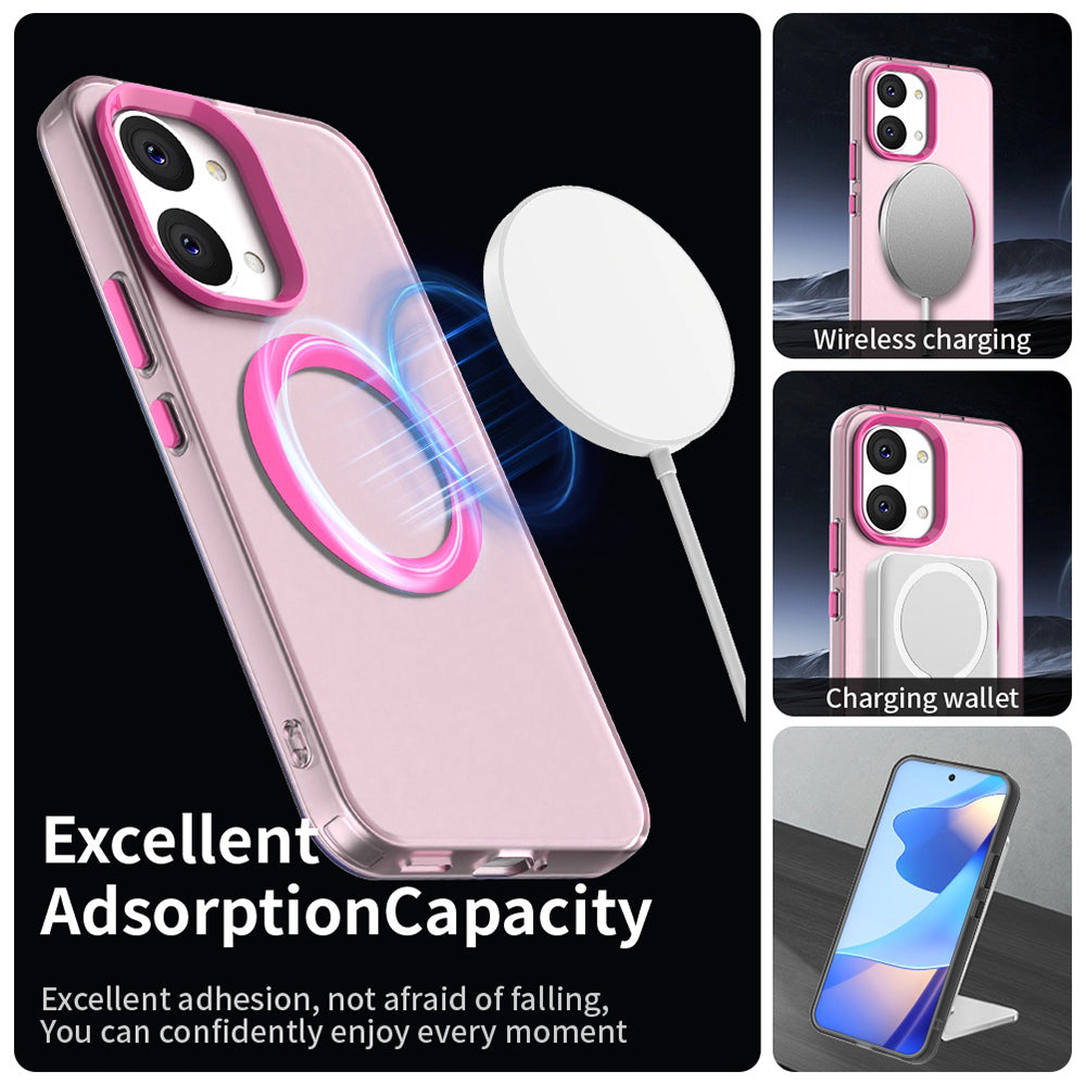 MagSafe futrola za Xiaomi Poco X8 Pro Max, Techsuit, CandyCase, Roze