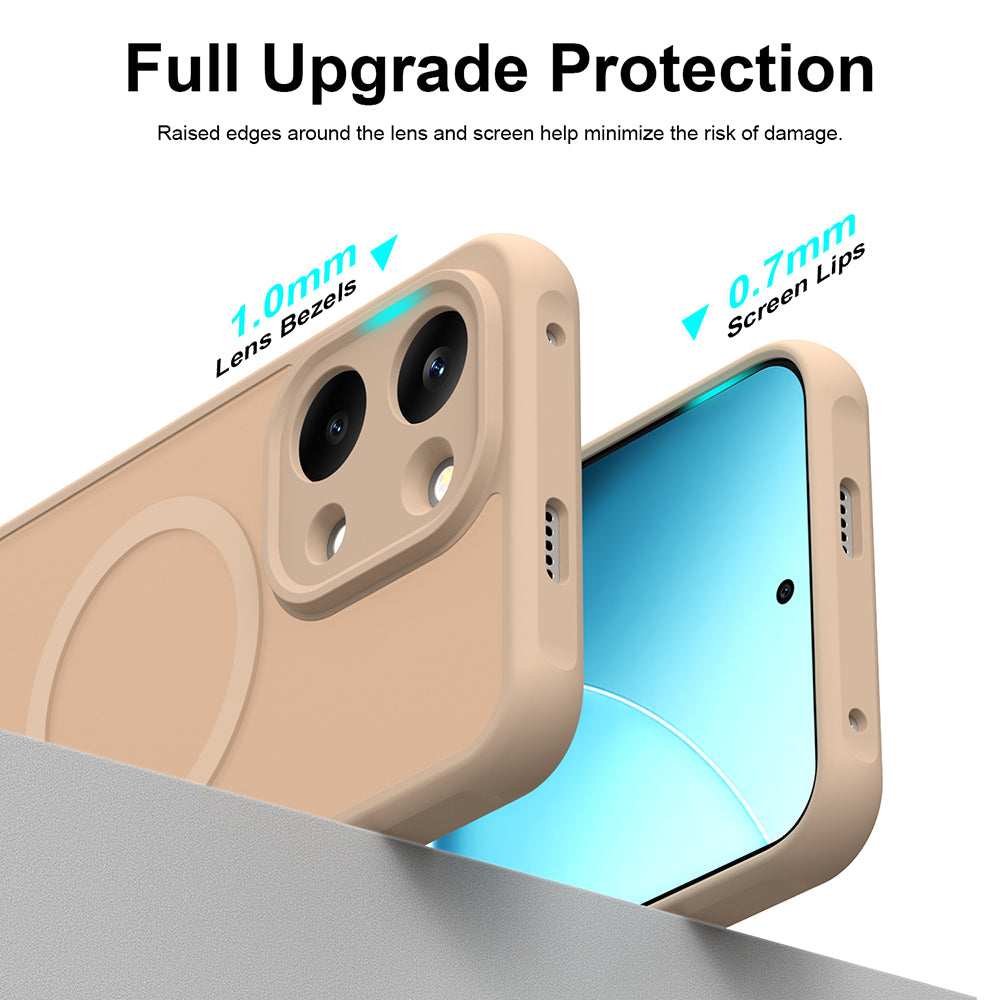 MagSafe futrola za Xiaomi Poco X8 Pro Max, Techsuit, HaloFrost II, Zlatna