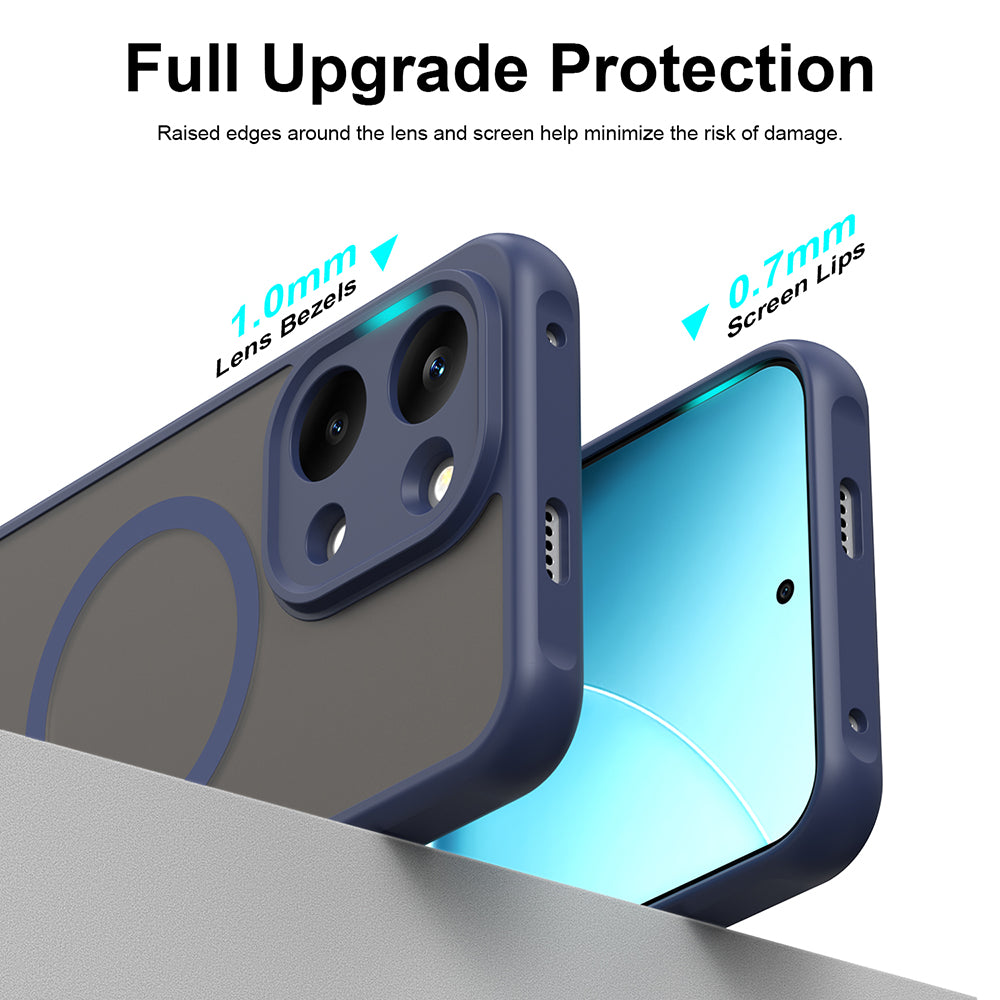 MagSafe futrola za Xiaomi Poco X8 Pro Max, Techsuit, HaloFrost II, Teget