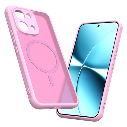 MagSafe futrola za Xiaomi Poco X8 Pro Max, Techsuit, HaloFrost II, Roze