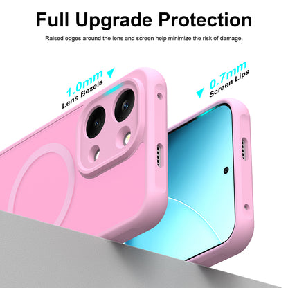 MagSafe futrola za Xiaomi Poco X8 Pro Max, Techsuit, HaloFrost II, Roze