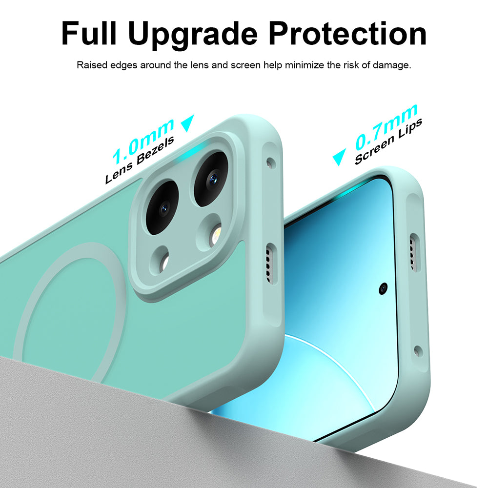 MagSafe futrola za Xiaomi Poco X8 Pro Max, Techsuit, HaloFrost II, Svetlo Zelena