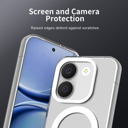 MagSafe futrola za Xiaomi Poco X8 Pro, Techsuit, CandyCase, Bela