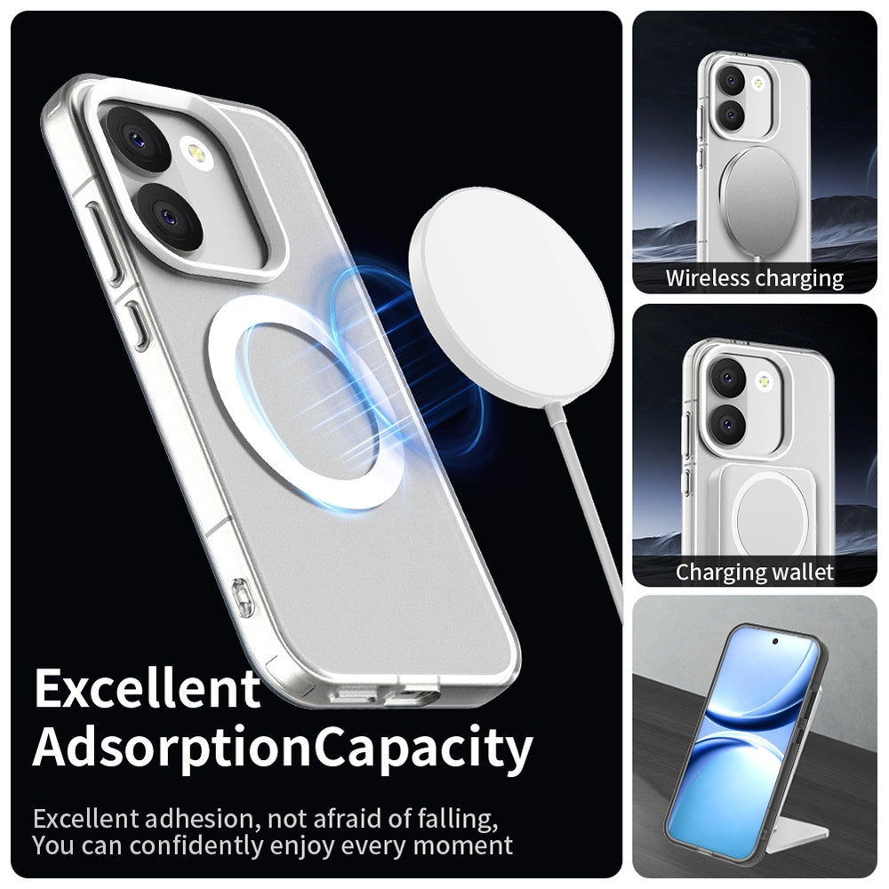 MagSafe futrola za Xiaomi Poco X8 Pro, Techsuit, CandyCase, Bela