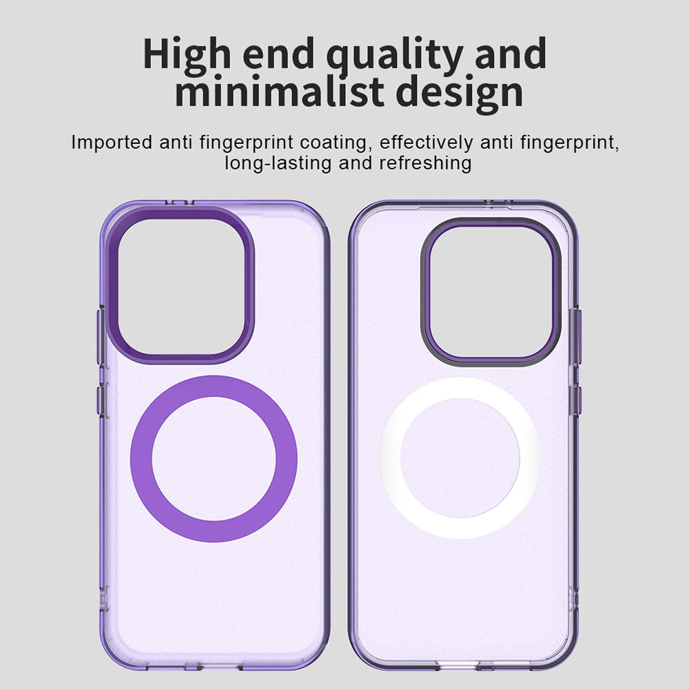 MagSafe futrola za Xiaomi Poco X8 Pro, Techsuit, CandyCase, Ljubičasta