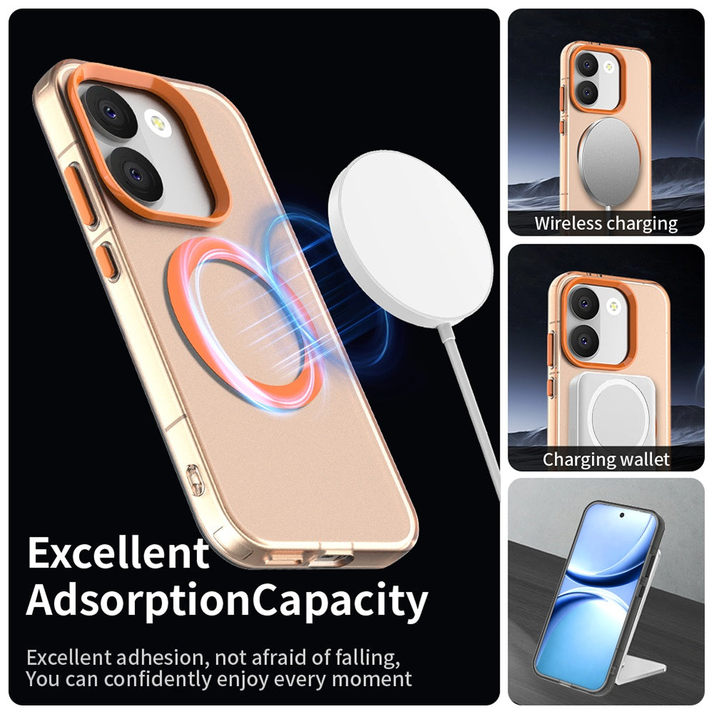 MagSafe futrola za Xiaomi Poco X8 Pro, Techsuit, CandyCase, Narandžasta