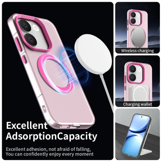 MagSafe futrola za Xiaomi Poco X8 Pro, Techsuit, CandyCase, Roze