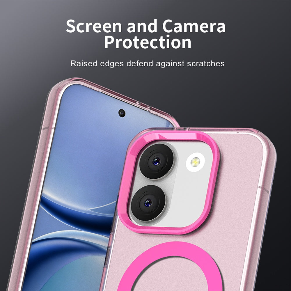 MagSafe futrola za Xiaomi Poco X8 Pro, Techsuit, CandyCase, Roze