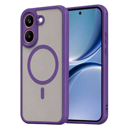 MagSafe futrola za Xiaomi Poco X8 Pro, Techsuit, HaloFrost II, Ljubičasta