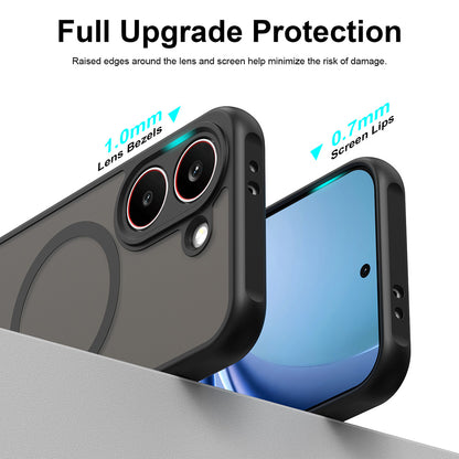 Futrola MagSafe za Xiaomi Poco X8 Pro, Techsuit, HaloFrost II, Crna