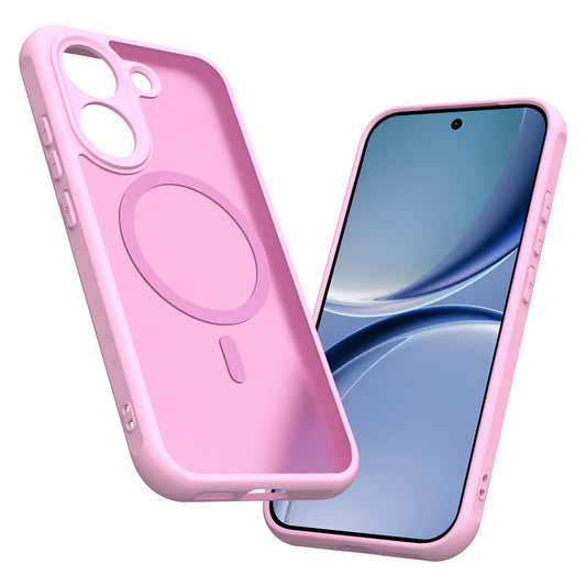 MagSafe futrola za Xiaomi Poco X8 Pro, Techsuit, HaloFrost II, Roze