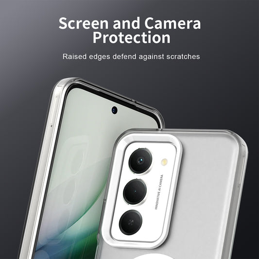 Futrola MagSafe za Xiaomi Redmi 15 5G / 15 4G, Techsuit, CandyCase, Bela