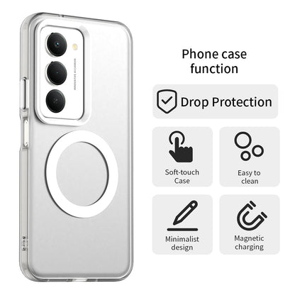 Futrola MagSafe za Xiaomi Redmi 15 5G / 15 4G, Techsuit, CandyCase, Bela